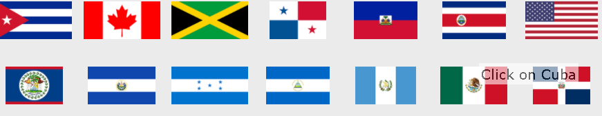 Improve your geography- Flags of Nth & Central America