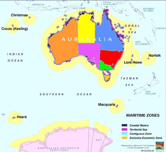 Genealogy- Islands of Australia & their borders