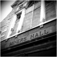 Miners' Hall in Blind Lane