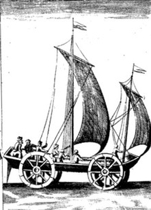 Sailing Chariot 1700's