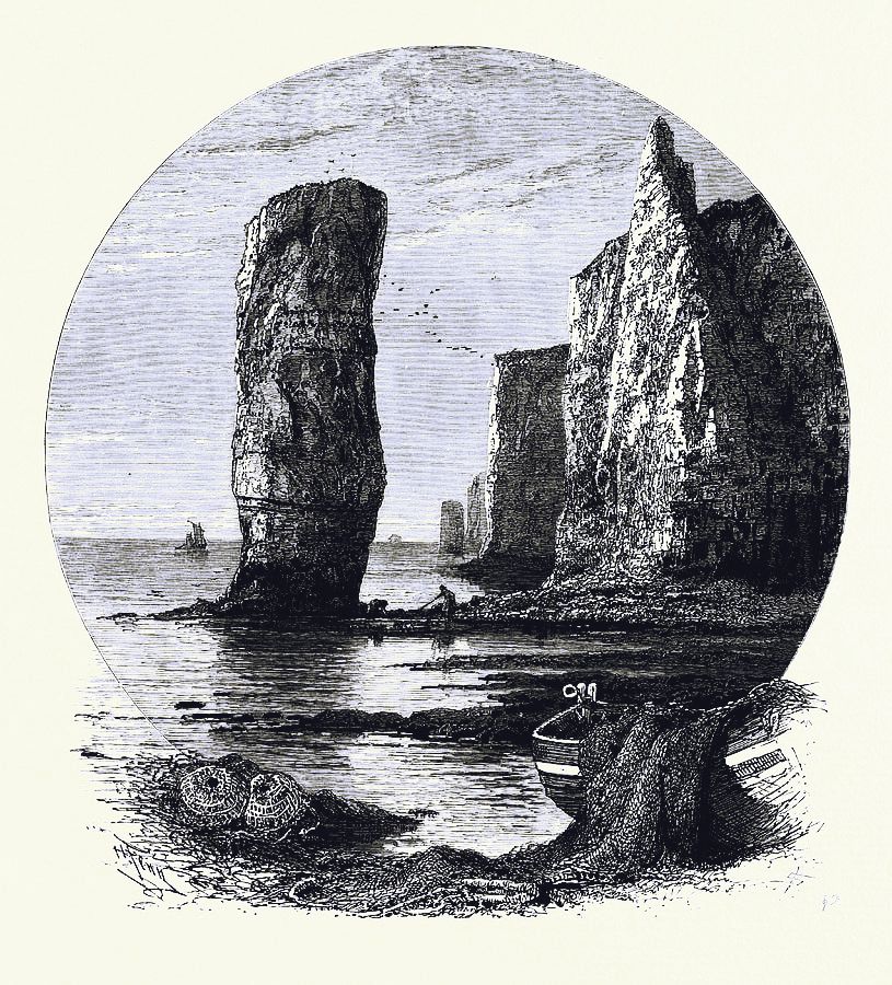 Old Harry Rocks 1870