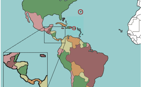Improve your geography- The Americas