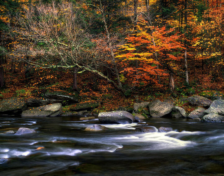 Black River Vermont,  photographed by David Blankenship