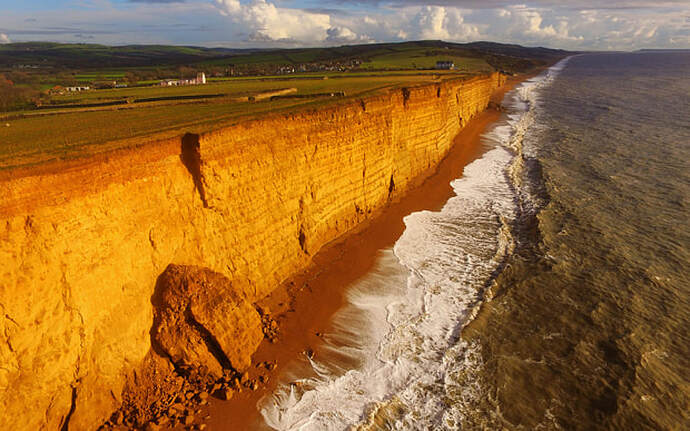 Sandstone Collapse, Dorset Coast