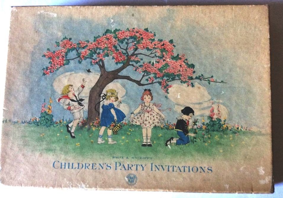 1920's Children's Party Invitation