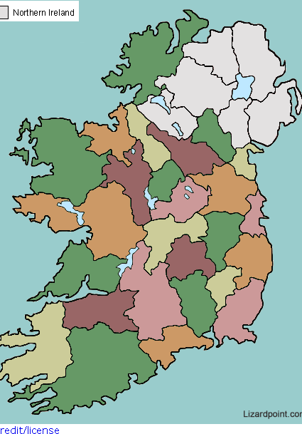 Improve your geography- Ireland