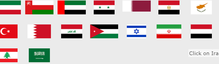 Improve your geography- Flags Middle East