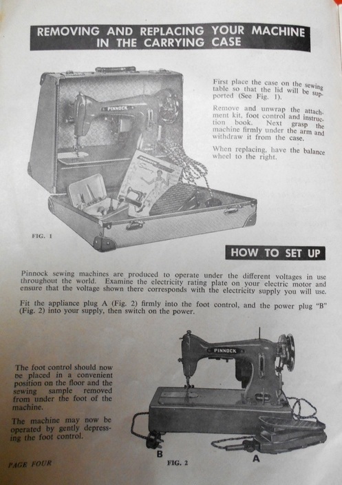 Pinnock Sewing Machine
