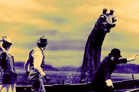  30-foot Loch Ness Monster prop 1970's film, The Private Life of Sherlock Holmes