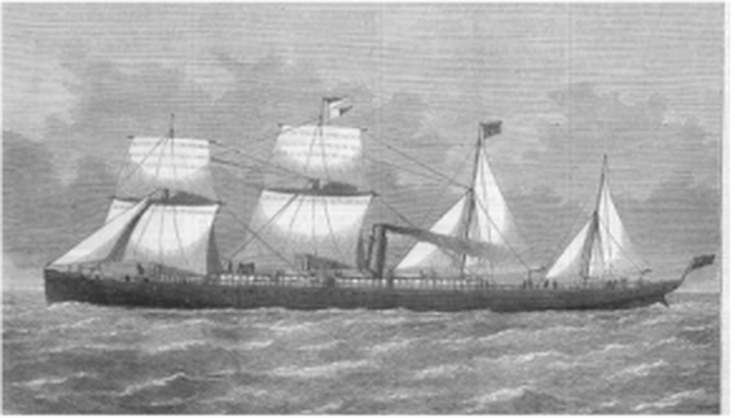 SS Duke Of Devonshire 1873
