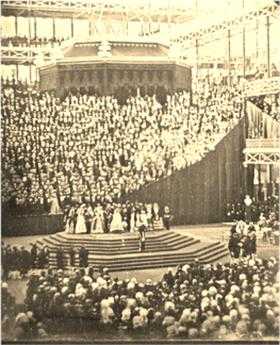 Queen Victoria Opening the Re-located ​Crystal Palace in 1854