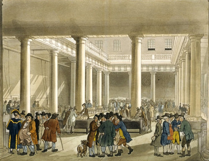 Corn Exchange building, London 1808