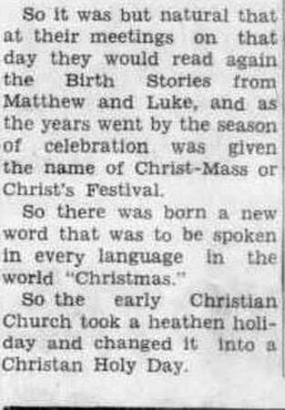 Christmas 23 December 1966