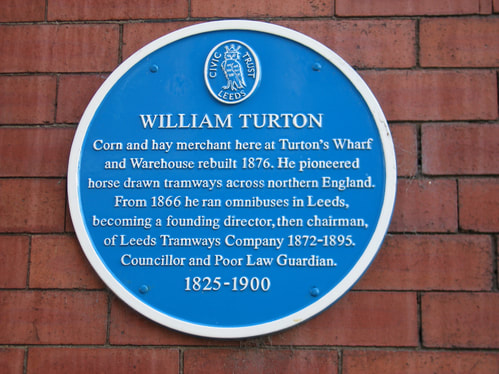 William Turton - Corn and hay merchant at Turton's Wharf, Leeds