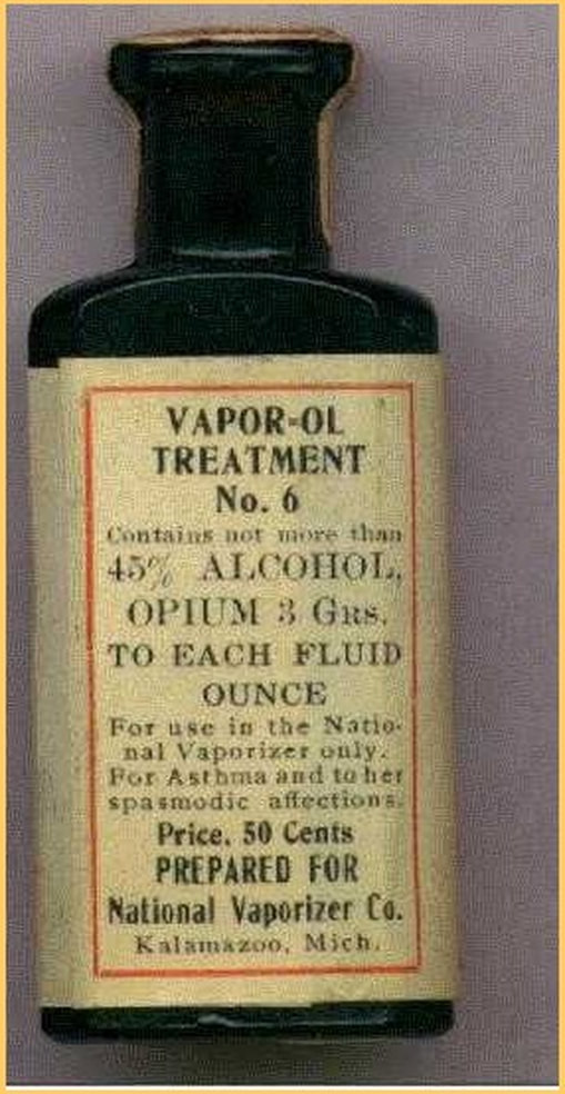 Patent Medicine Miracle Cures Opium