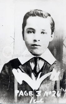 1896 Charlie Chaplin aged 6