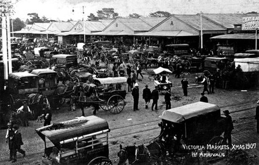 Queen Victoria Market 1907