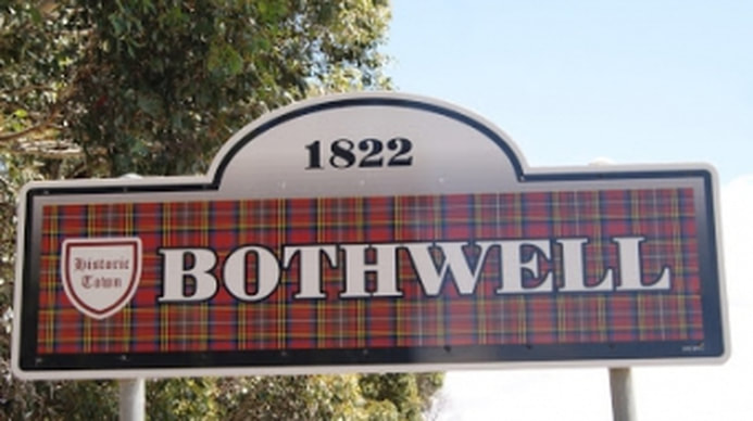 Tartan Street Signs Bothwell, Tasmania