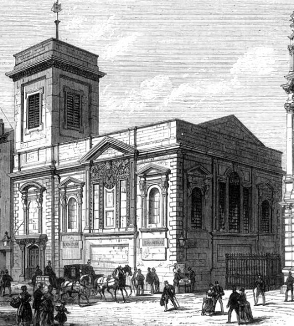 St Mildred, Poultry was a parish church in the Cheap ward, of the City of London