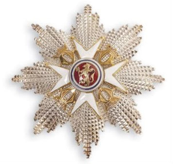 Royal Norwegian Order of St. Olav founded by King Oscar I of Norway & Sweden 1847