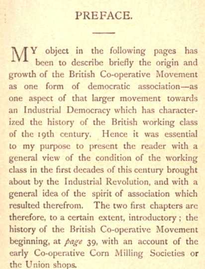 Co-operative Movement in Great Britain by Beatrice (Potter) Webb