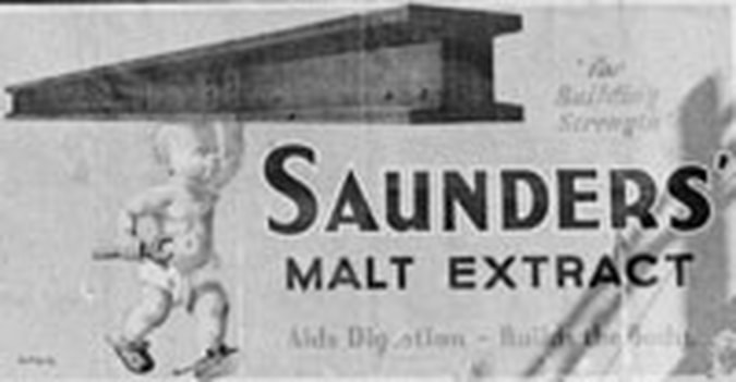 Patent Medicine Miracle Cures Saunder's Malt