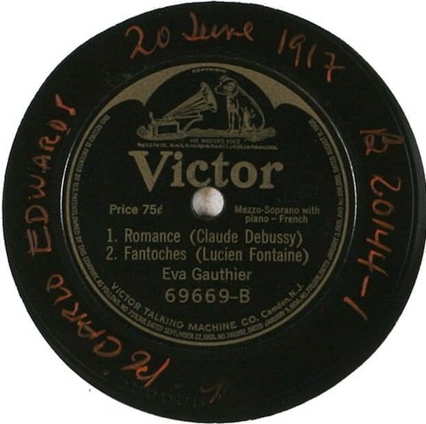 Carlo Edwards (Jenkins' vocal coach) recorded June 20th 1917