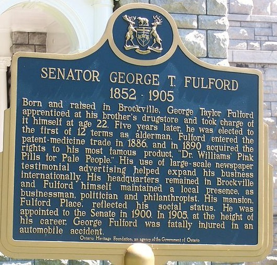 Senator George Taylor Fulford 1852-1905