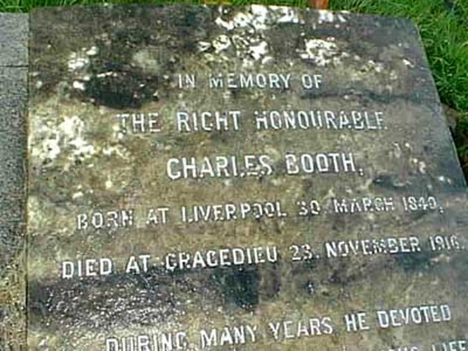 Charles Booth Headstone