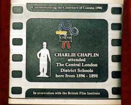 Charlie Chaplin Lambeth Union Workhouse in South London