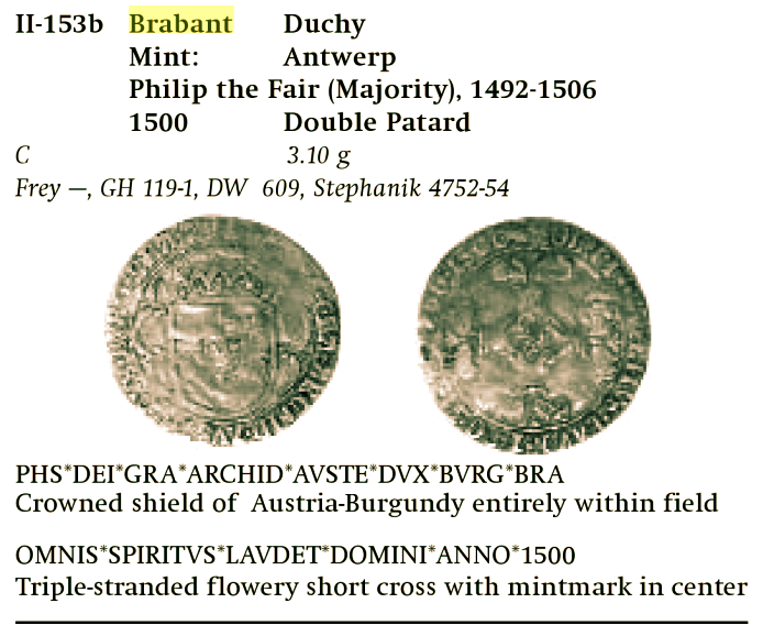 Brabant coin Antwerp