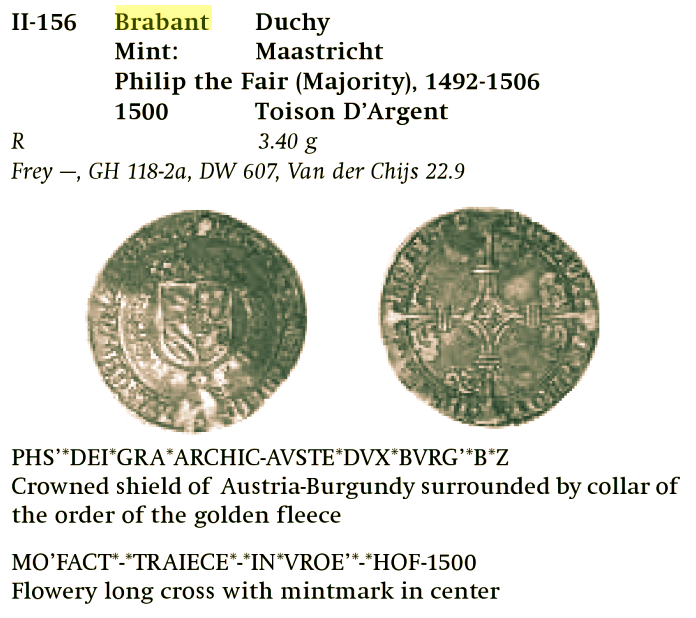 Brabant coin Maastricht