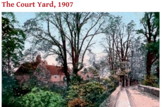 Court-yard, Eltham Palace 1907