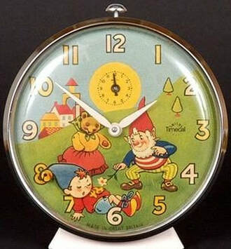 Vintage Noddy Clock