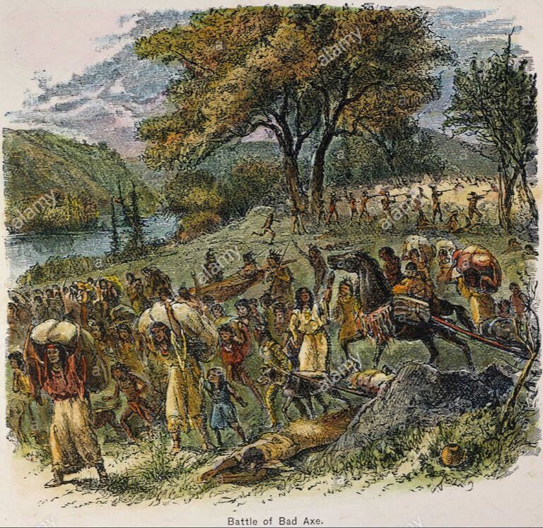 Black Hawk War 1832, Wisconsin