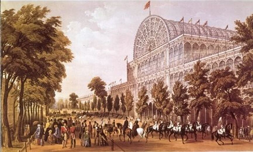 The Crystal Palace, built for The Great Exhibition London, 1851