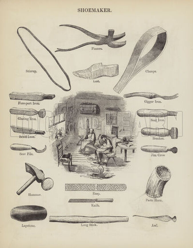 Old Shoemaker's Tools