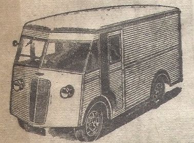 Morris Panel Van