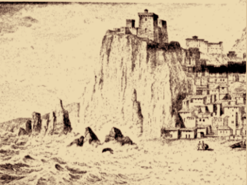 Scylla Castle Italy 1796
