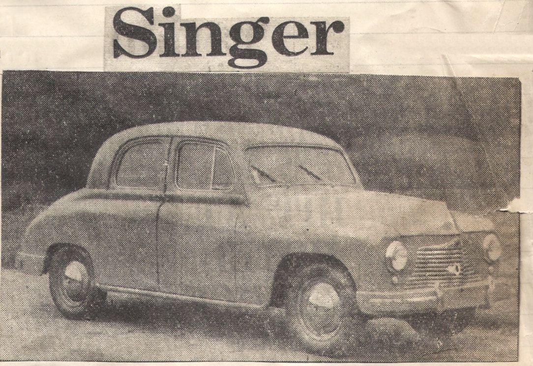 Singer car
