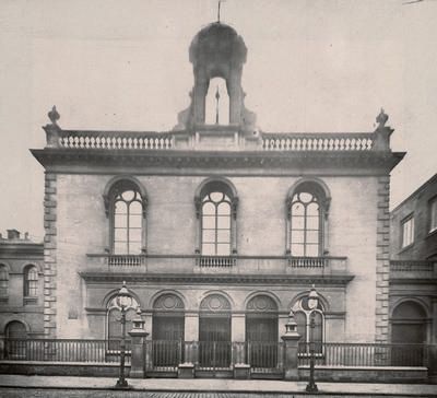 ​Greenhead United Presbyterian Church in John Street, Bridgeton, 1875.