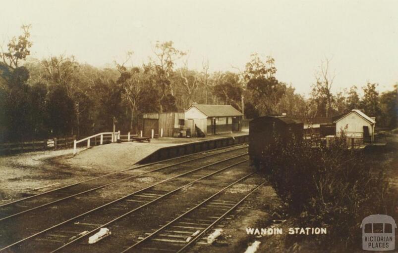 Wandin Railway Station 1911